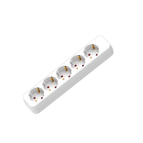 5-Outlets Germany Power Strip